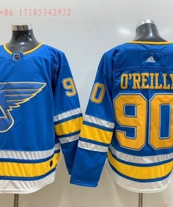 St. Louis Blues Ryan Oreilly #90 2020 Nhl Blue Jersey Jersey
