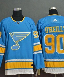 St. Louis Blues Ryan Oreilly #90 2020 Nhl Blue Jersey Jersey