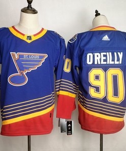 St. Louis Blues Ryan Oreilly #90 2020 Nhl Blue Jersey Jersey