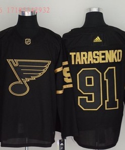 St. Louis Blues Vladimir Tarasenko #91 2020 Nhl Black Jersey Jersey