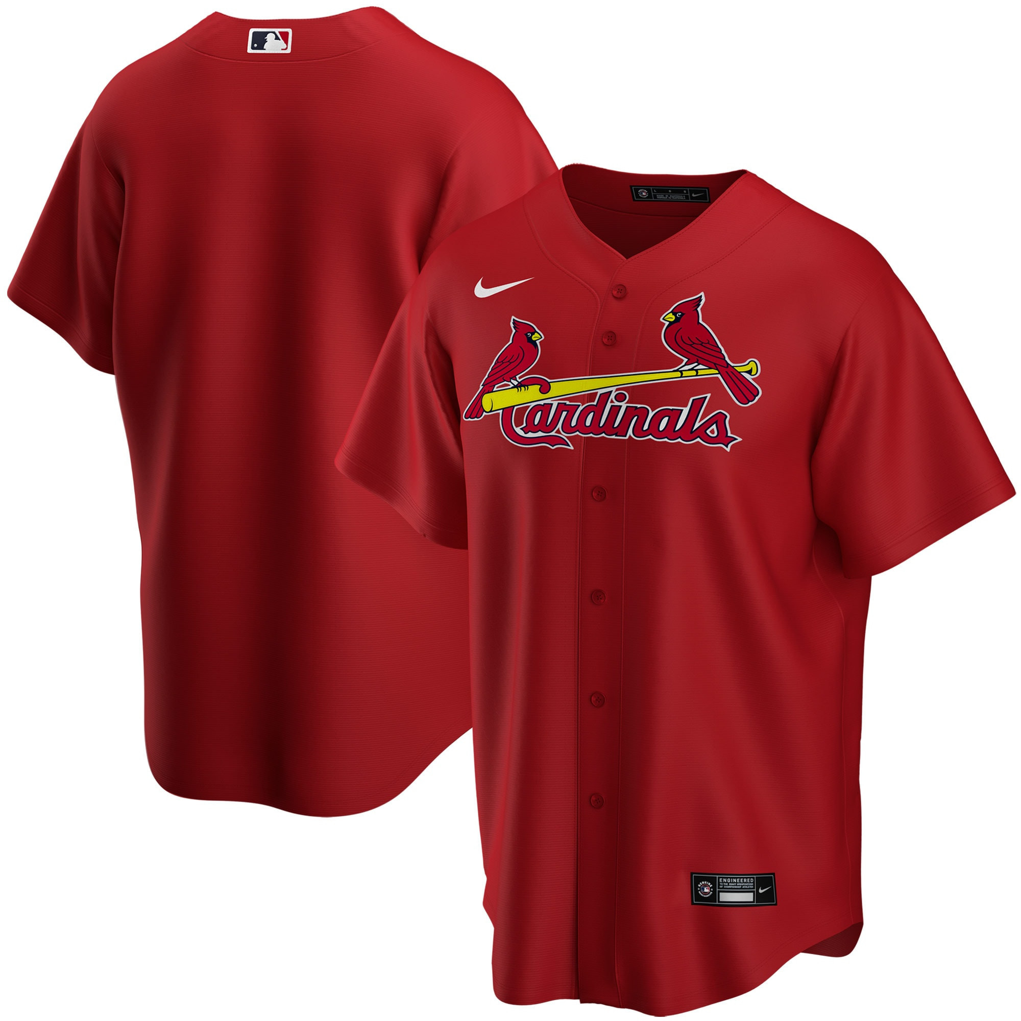 St. Louis Cardinals Alternate Replica Team Jersey - Red Mlb