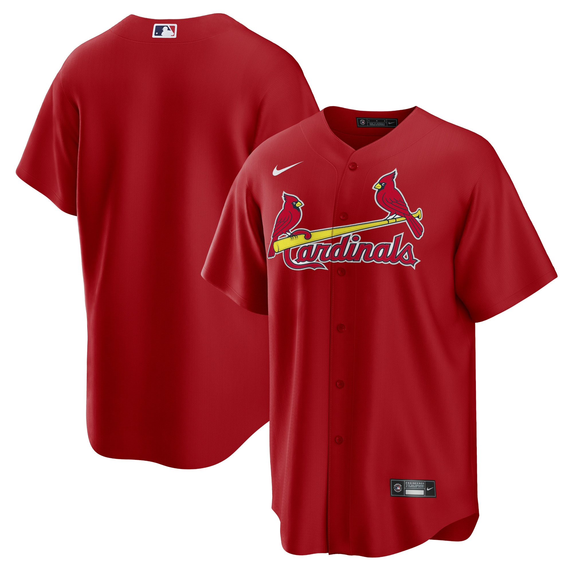 St. Louis Cardinals Alternate Replica Team Jersey - Red Mlb