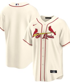 St. Louis Cardinals Alternate Team Men Jersey - Cream