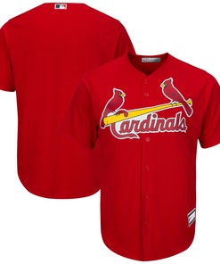 St. Louis Cardinals Big & Tall Replica Team Jersey - Red Mlb