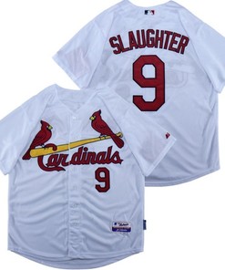 St Louis Cardinals Enos Slaughter #9 2020 Mlb White Jersey