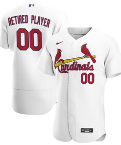 St. Louis Cardinals Home Pick-a-player Retired Roster Authentic Jersey - White Custom Jerseys Mlb