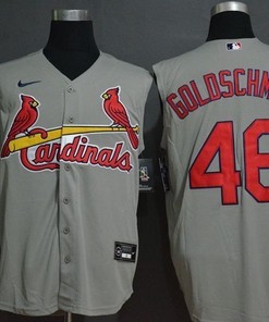 St. Louis Cardinals Paul Goldschmidt 46 2020 Mlb Grey Jersey