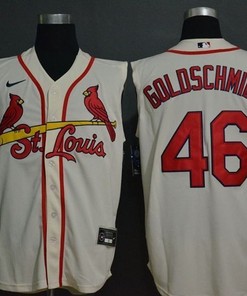 St Louis Cardinals Paul Goldschmidt #46 2020 Mlb White Jersey