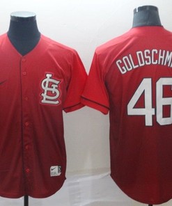 St Louis Cardinals Paul Goldschmidt #46 Red Mlb Drift Brandedition Jersey
