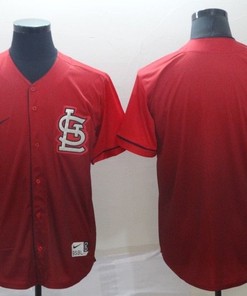 St Louis Cardinals Red Mlb Drift Brandedition Personalized Jersey
