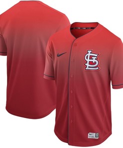 St Louis Cardinals Red Mlb Drift Brandedition Personalized Jersey