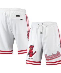 St. Louis Cardinals Team Logo Shorts - White, Men