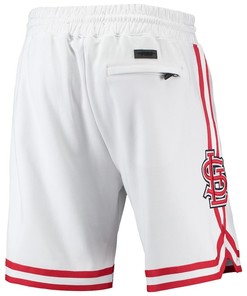 St. Louis Cardinals Team Logo Shorts - White, Men
