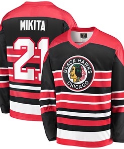 Stan Mikita Chicago Blackhawks Fanatics Branded Premier Breakaway Retired Player Jersey - Red Nhl