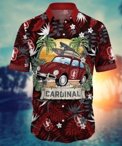 Stanford Cardinal NCAA Flower Hawaii Shirt For Fans Ver 35