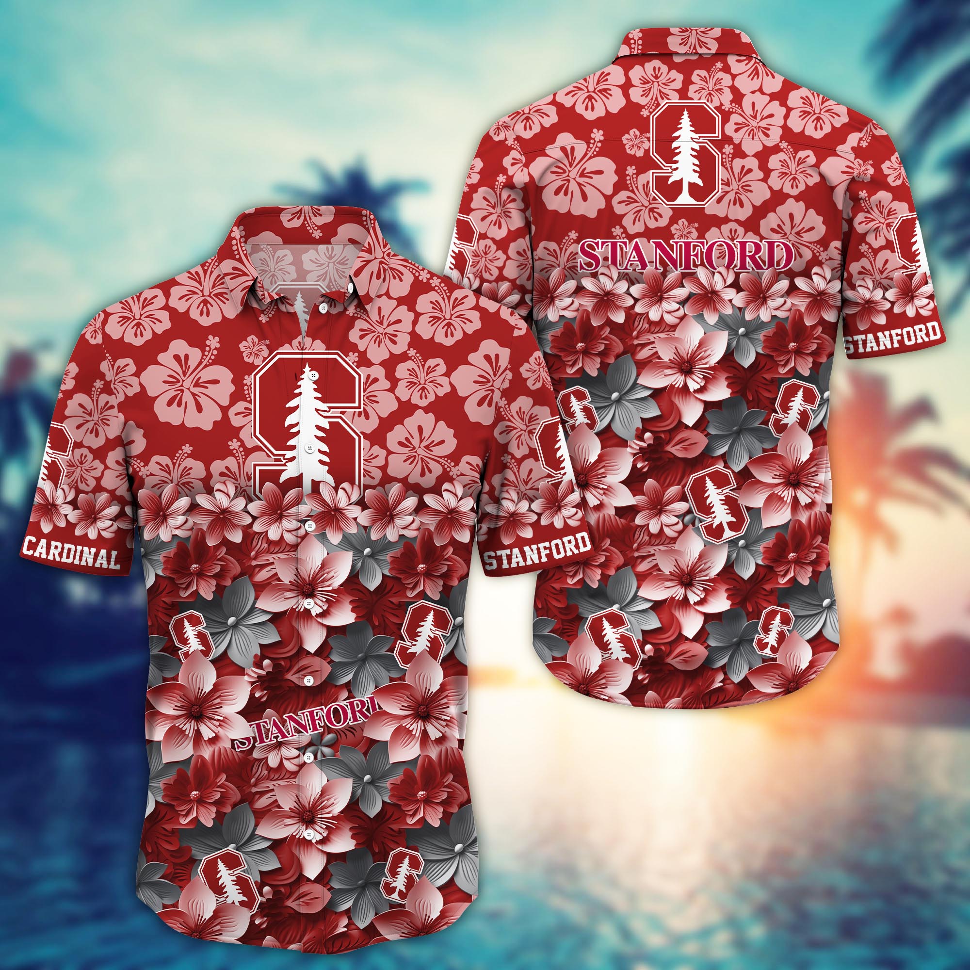 Stanford Cardinal NCAA Hawaiian Shirt Gift For Fan