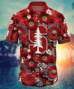Stanford Cardinal NCAA Hawaiian Shirt for This Summer Customize Shirt Any Team