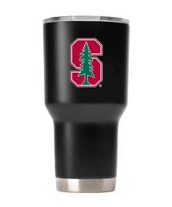 Stanford Cardinals Black Tumbler - Sleek Stanford Cardinals Black Tumbler for Sports Enthusiasts