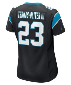 Stantley Thomas-Oliver III Carolina Panthers Women's Game Player Jersey - Black