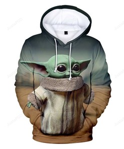 Star Wars Baby Yoda Style 1 3D Hoodie Zip Hoodie