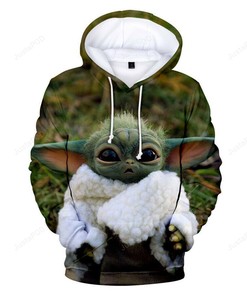Star Wars Baby Yoda Style 2 3D Hoodie Zip Hoodie