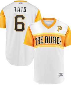 Starling Marte Tato Pittsburgh Pirates Majestic 2019 Mlb Little League Classic Player Jersey White 2019