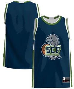 State College Of Florida Manatee-sarasota Basketball Jersey - Red Ncaa