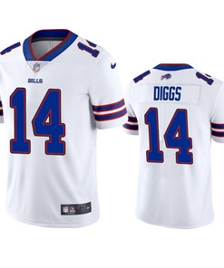 Stefon Diggs 14 Buffalo Bills White Vapor Limited Jersey