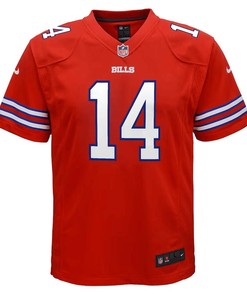 Stefon Diggs 14 Buffalo Bills Youth Game Jersey - Red