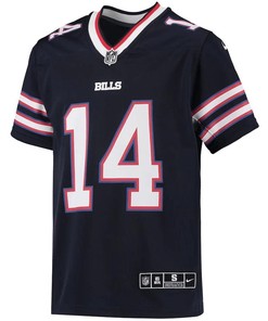Stefon Diggs 14 Buffalo Bills Youth Inverted Team Game Jersey - Navy