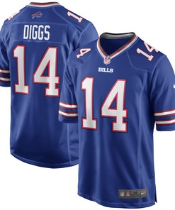Stefon Diggs Buffalo Bills Game Player Jersey - Royal Nfl