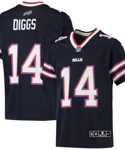 Stefon Diggs Buffalo Bills Inverted Team Game Jersey - Navy Nfl