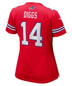 Stefon Diggs Buffalo Bills Women's Game Jersey - Red Jersey