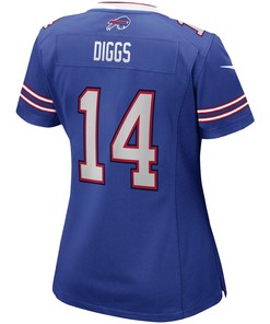 Stefon Diggs Buffalo Bills Women's Game Jersey - Royal Jersey
