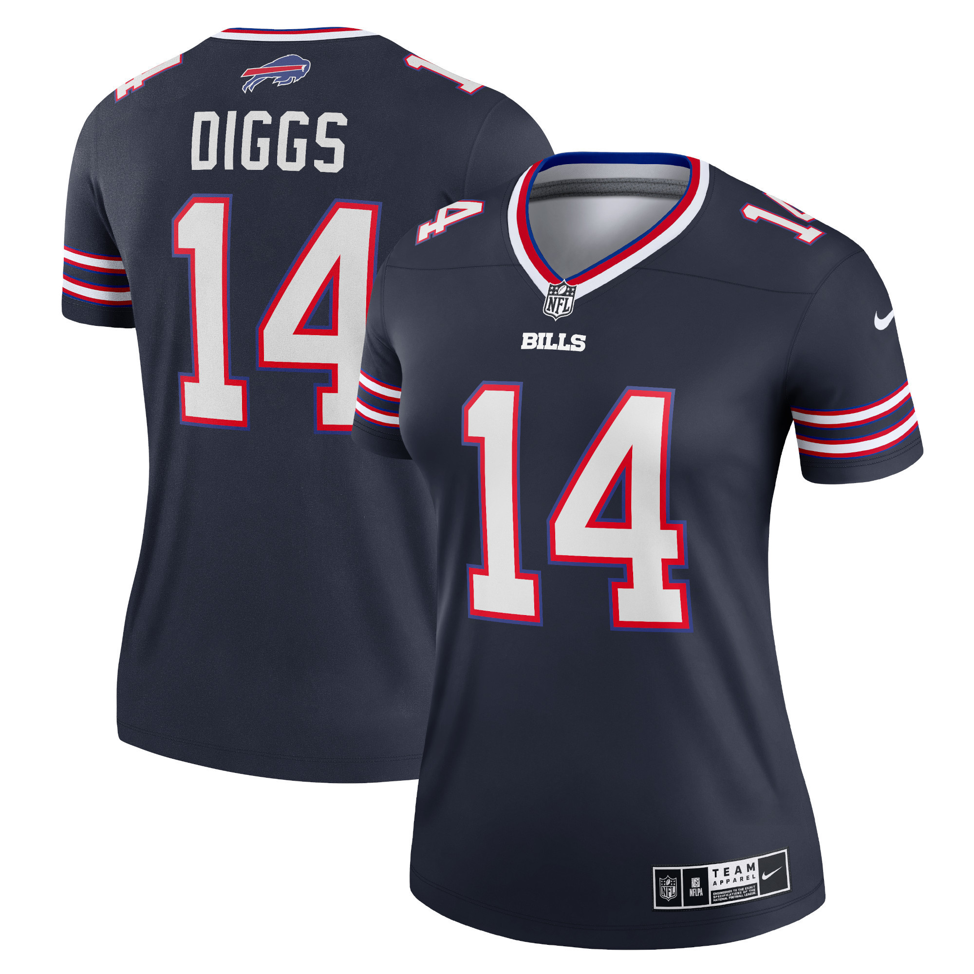 Stefon Diggs Buffalo Bills Womens Inverted Legend Jersey - Navy Nfl