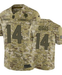 Stefon Diggs Jersey Nfl Camo Minnesota Vikings