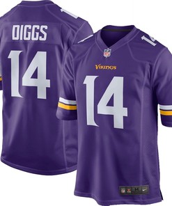 Stefon Diggs Minnesota Vikings Nike Youth Team Color Game Jersey - Purple