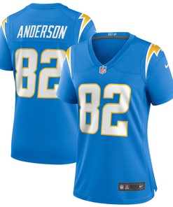 Stephen Anderson Los Angeles Chargers Womens Player Game Jersey - Powder Blue Nfl