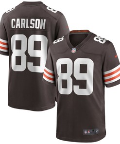 Stephen Carlson Cleveland Browns Game Jersey - Brown Nfl