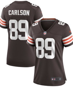 Stephen Carlson Cleveland Browns Womens Game Jersey - Brown Nfl