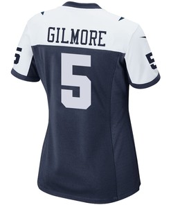 Stephon Gilmore 5 Dallas Cowboys Alternate Game Women Jersey - Navy