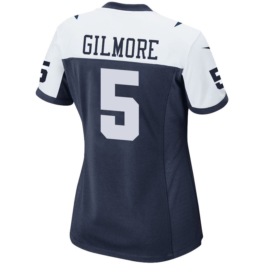 Stephon Gilmore 5 Dallas Cowboys Alternate Game Women Jersey - Navy