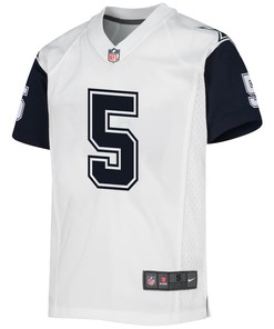 Stephon Gilmore 5 Dallas Cowboys Alternate Game Youth Jersey - White