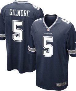Stephon Gilmore 5 Dallas Cowboys Game Men Jersey - Navy