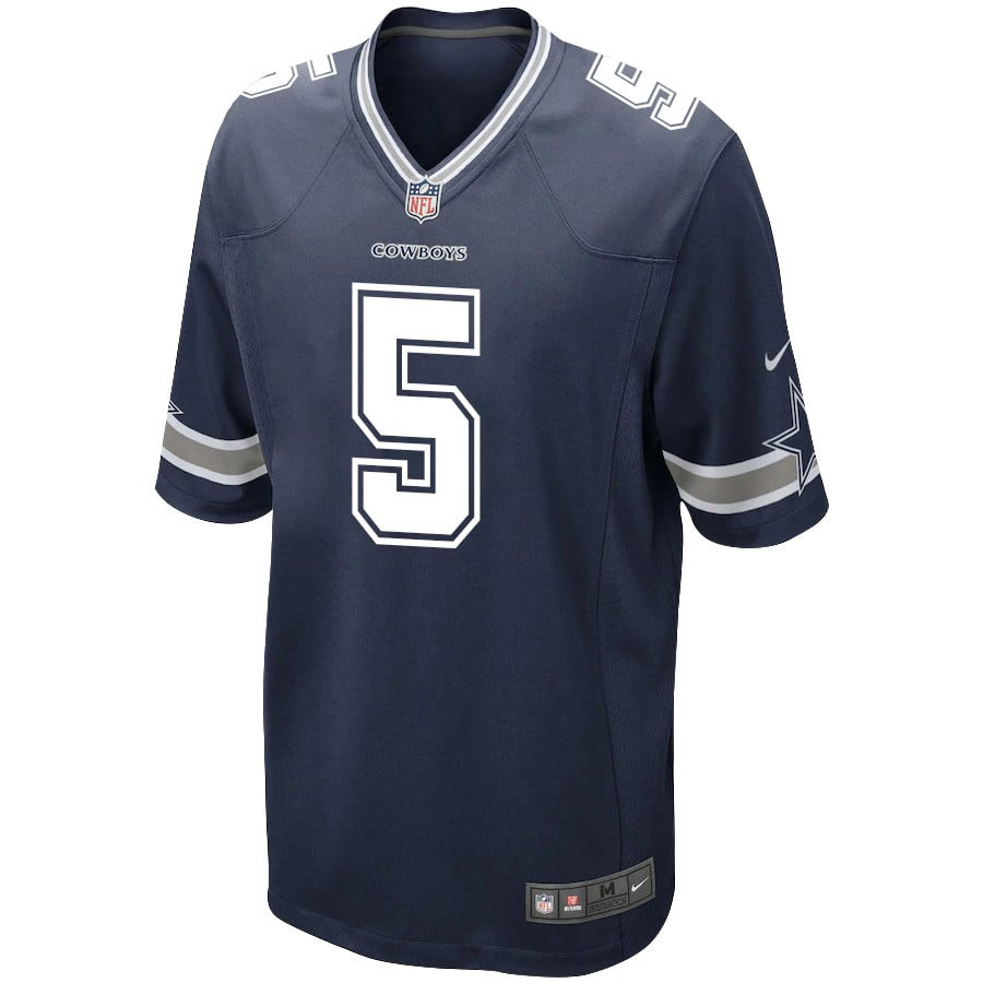 Stephon Gilmore 5 Dallas Cowboys Game Men Jersey - Navy