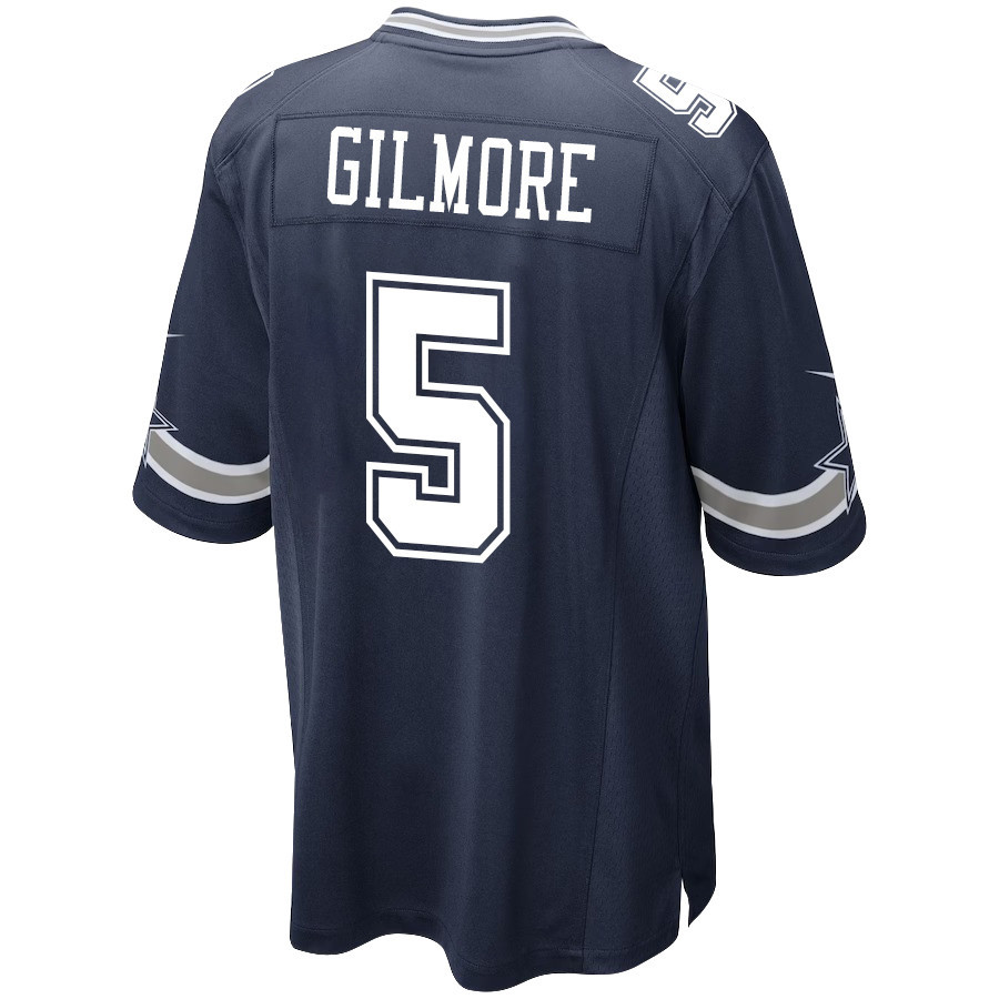Stephon Gilmore 5 Dallas Cowboys Game Men Jersey - Navy