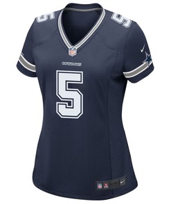 Stephon Gilmore 5 Dallas Cowboys Game Women Jersey - Navy