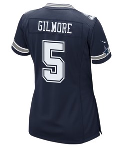 Stephon Gilmore 5 Dallas Cowboys Game Women Jersey - Navy