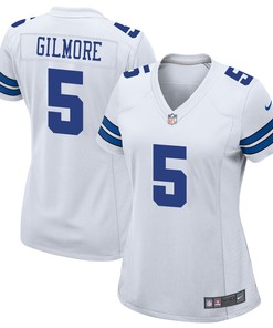 Stephon Gilmore 5 Dallas Cowboys Game Women Jersey - White