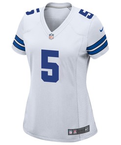 Stephon Gilmore 5 Dallas Cowboys Game Women Jersey - White